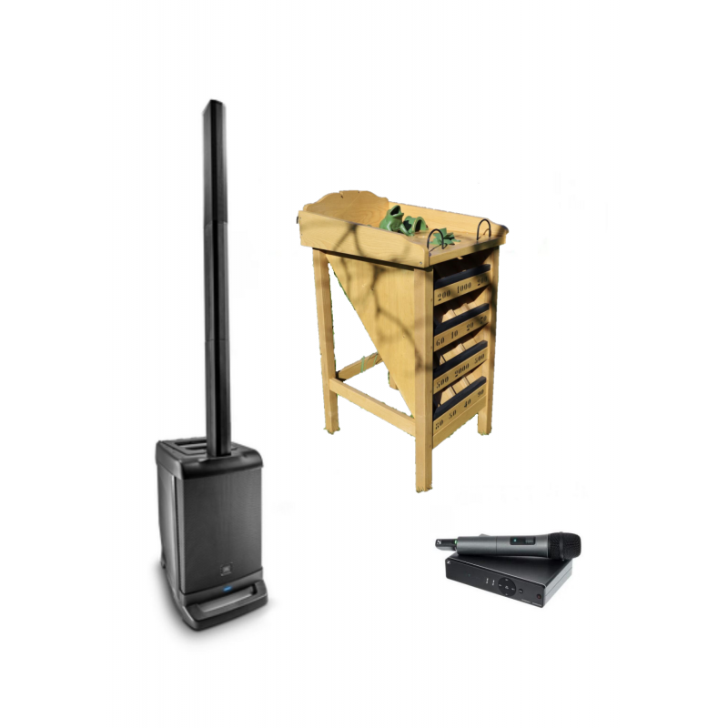 PACK SONOLED + MICRO 60 PERSONNES + JEU EN BOIS LA GRENOUILLE PACK SONOLED + MICRO 60 PERSONNES + JEU EN BOIS LA GRENOUILLE