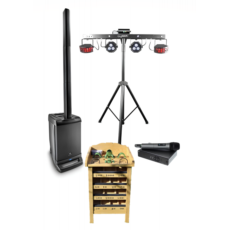 PACK SONOLED 60 PERSONNES + JEU DE LA GRENOUILLE PACK SONOLED 60 PERSONNES + JEU DE LA GRENOUILLE