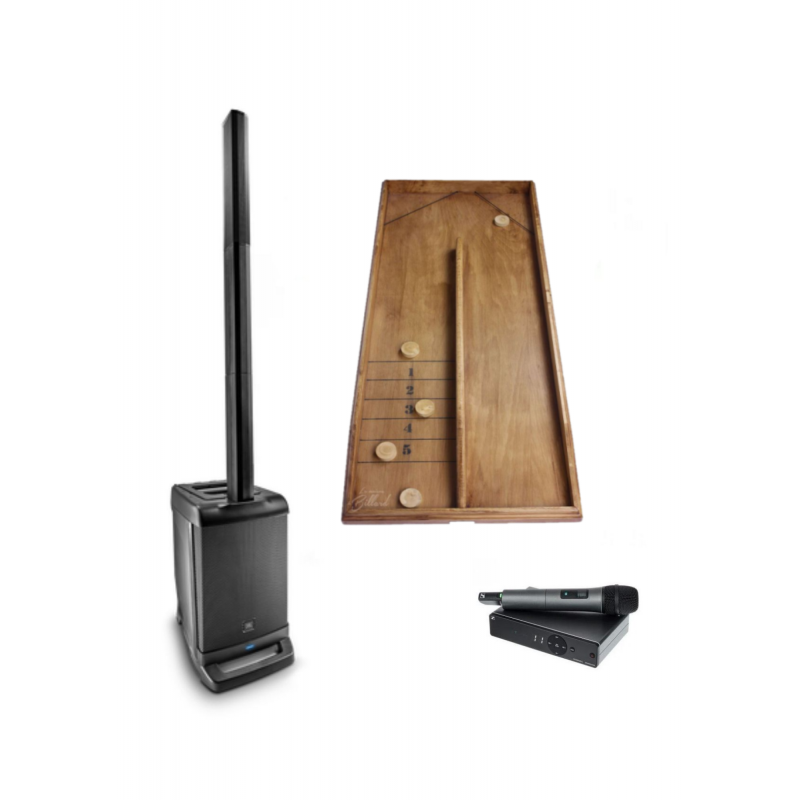 PACK SONOLED + MICRO 60 PERSONNES + JEU EN BOIS BILLARD A REBOND PACK SONOLED + MICRO 60 PERSONNES + JEU EN BOIS BILLARD A REBOND